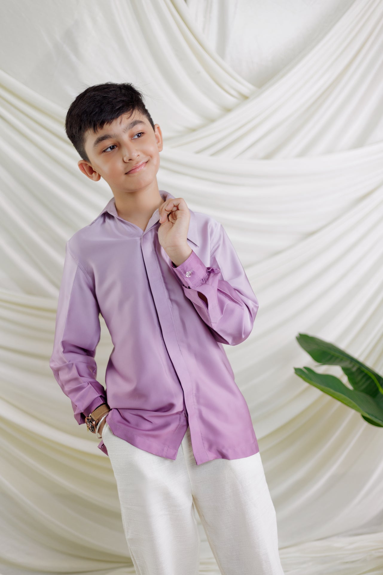 Allan Lilac Shirt